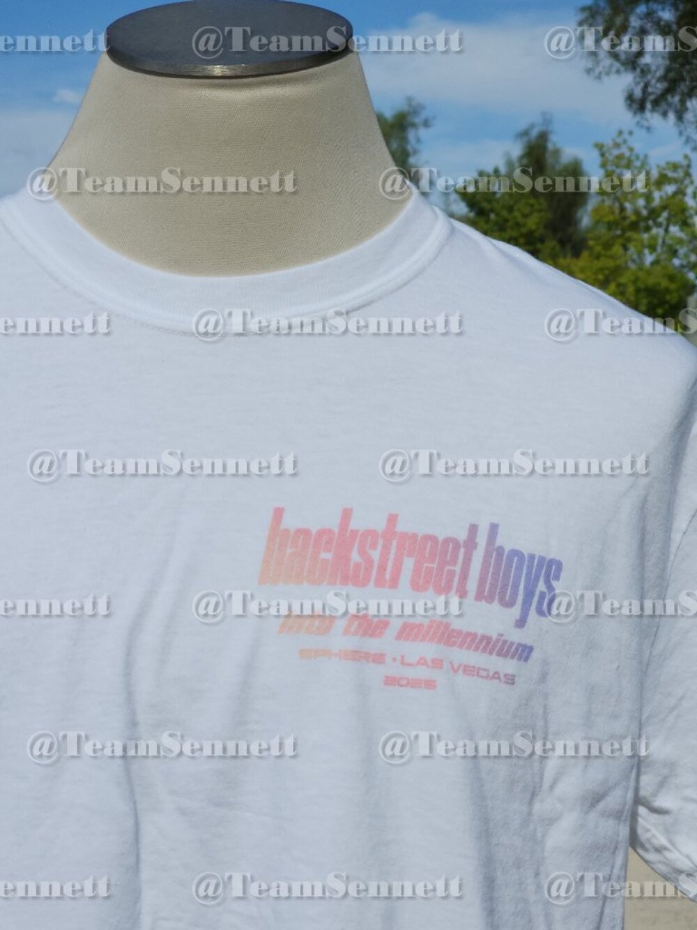 Backstreet Boys Pastel Ombre Sphere Shirt // Into the Millennium Las Vegas